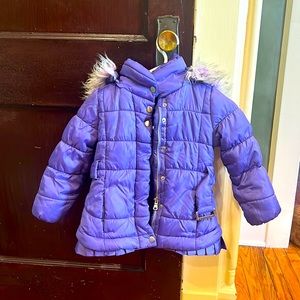 Jessica Simpson, purple 4T winter coat